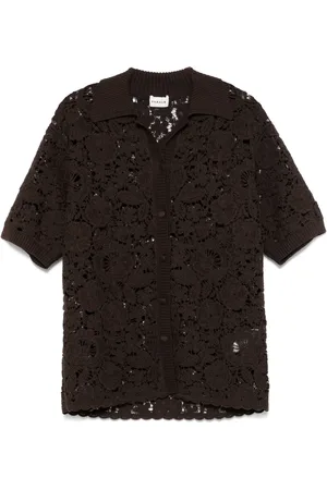 P.A.R.O.S.H. Camisa de macramé
