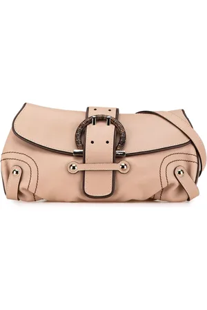 Salvatore Ferragamo Bolsa de hombro de piel Flap 2000-2024