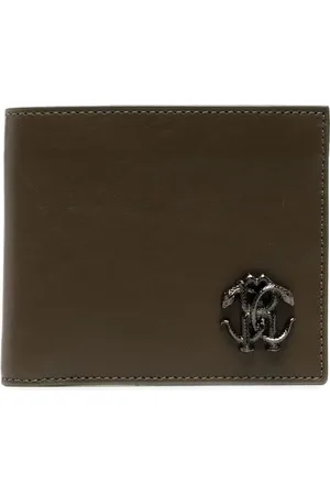 Roberto Cavalli Cartera con placa del logo