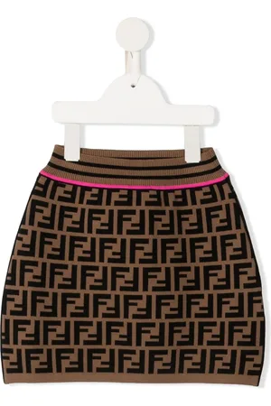 Fendi Falda con motivo FF