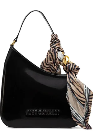 Roberto Cavalli Bolsa de hombro con detalle de mascada