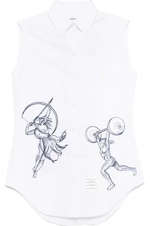 Thom Browne Camisa con bordado