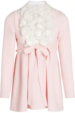 Giambattista Valli Vestido con aplique floral