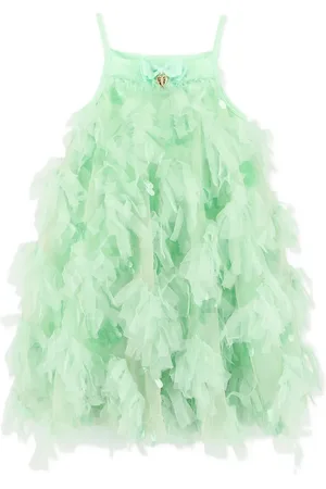 Angels Face Vestido con detalles de volantes