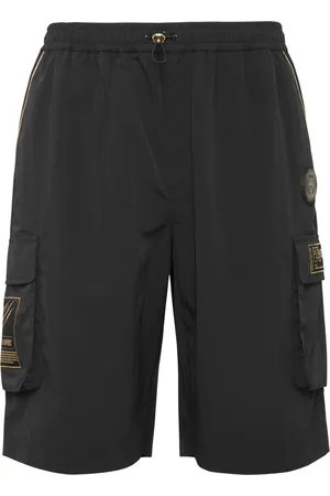 Philipp Plein Shorts cargo Laminated