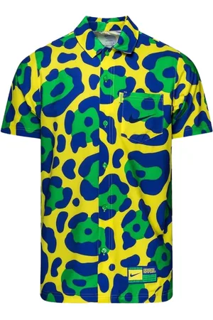Nike Camisa Brazil Dynamic Yellow/Green Spark/Paramount Blue/Paramount