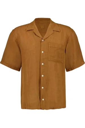 120% Lino Camisa de lino