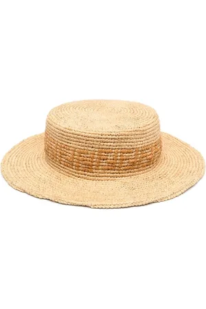 Fendi Sombrero de verano con motivo FF