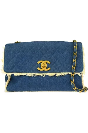 CHANEL Bolsa de hombro con logo CC 1992