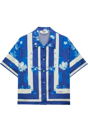 Msgm Camisa estampada