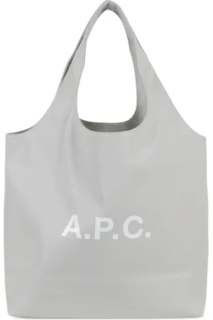 A.P.C. Tote con logo estampado