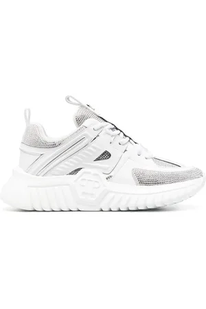 Philipp Plein Tenis Runner con detalles de strass