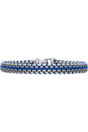 David Yurman Pulsera Woven Box Chain en plata de ley de 10mm