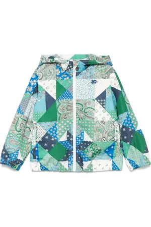 Etro Chamarra con estampado patchwork