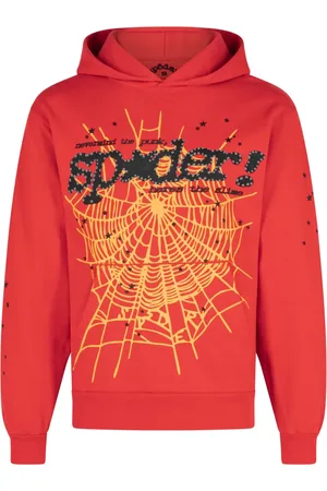 Sp5der Hoodie P*NK V2 Red