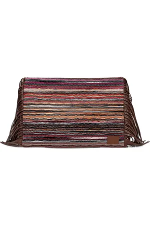 Missoni Bolsa de mano con flecos