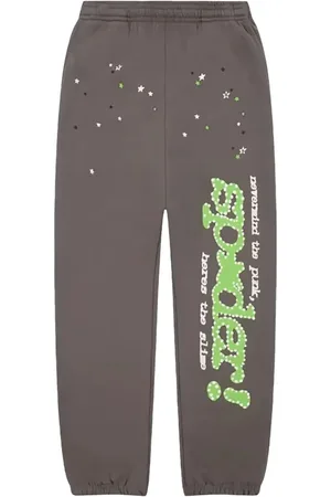 Sp5der Pants Star Web Grey/Green