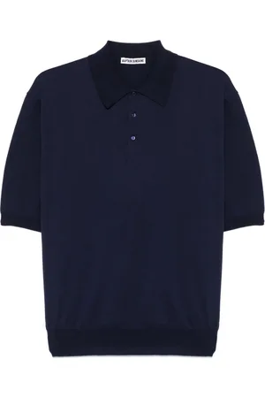 Kaptain Sunshine Playera tipo polo tejida