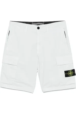 Stone Island Bermudas con distintivo Compass