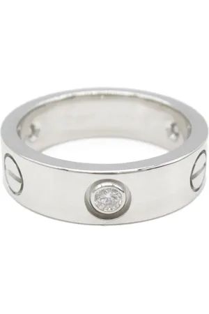 Cartier Anillo Love en oro blanco de 18kt con diamante 2000