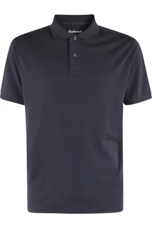 Barbour Playera tipo polo manga corta