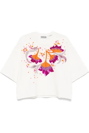 Essentiel Antwerp Playera con detalles de lentejuelas