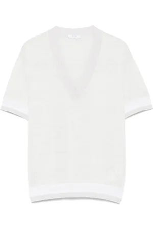 PESERICO SIGN Playera con detalles de lúrex