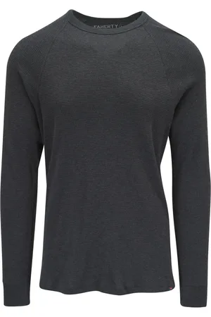 Faherty Playera Waffle Crew
