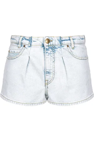 Pinko Shorts de mezclilla con pinzas