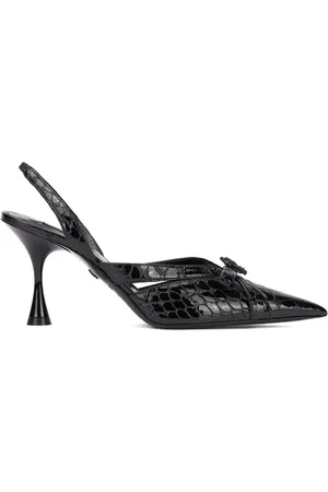 Roberto Cavalli Zapatillas con puntera en punta y tira trasera