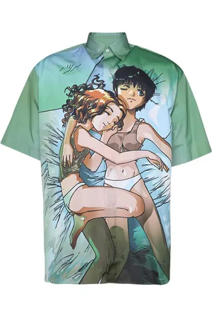 Vetements Camisa con anime estampado