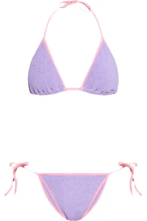 Hunza G Bikini con copas triangulares