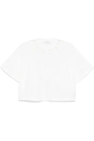 YVES SALOMON Blusa con aberturas