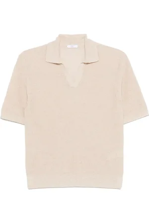 PESERICO SIGN Playera tipo polo de tejido fino