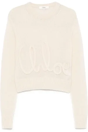 Chloé Suéter con detalles del logo