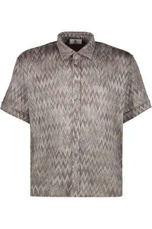 Missoni Camisa con motivo en zigzag
