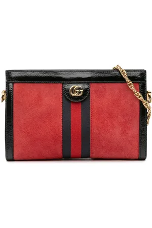 Gucci Bolsa crossbody Small Suede Ophidia Chain 2016-2025