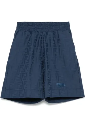 Fendi Shorts con logo FF en jacquard