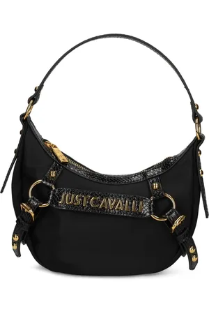 Roberto Cavalli Bolsa de hombro con letras del logo