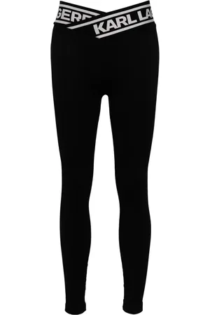 Karl Lagerfeld Leggins con logo en la pretina