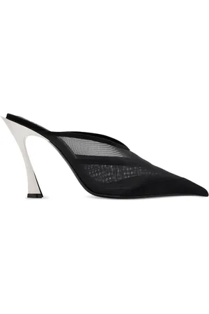 MUGLER Mules Fang con tacón de 95mm