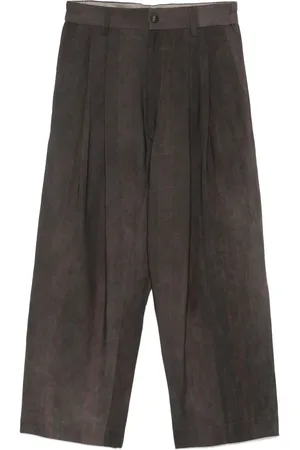 ZIGGY CHEN Pantalones con detalle de pinzas