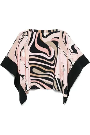 Puccini Blusa con estampado Marmo