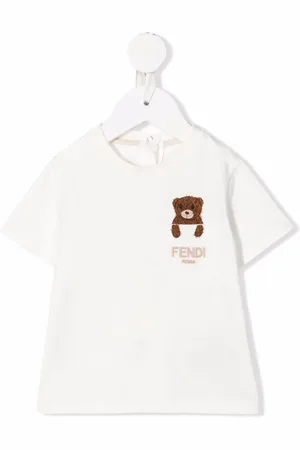 Fendi Playera con bordado Teddy Bear
