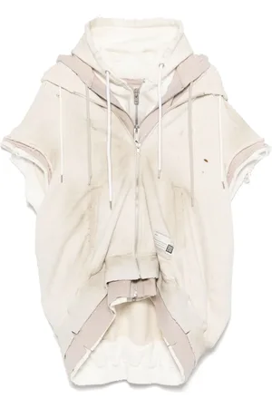 Maison Mihara Yasuhiro Hoodie a capas con cierre