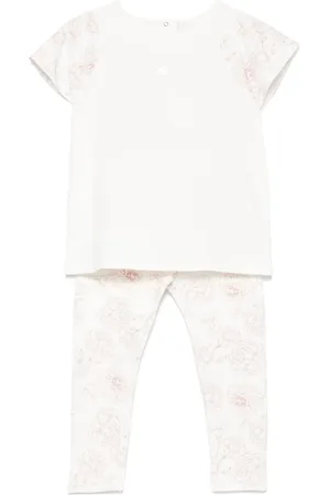 PATACHOU Set de pantalones con estampado floral
