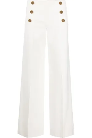 RED Valentino Pantalones palazzo con botones en relieve