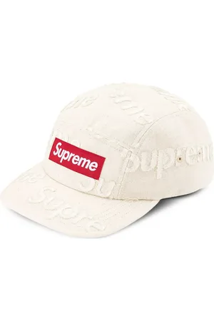 Supreme Gorra de mezclilla White