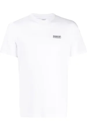 Barbour Playera con logo estampado