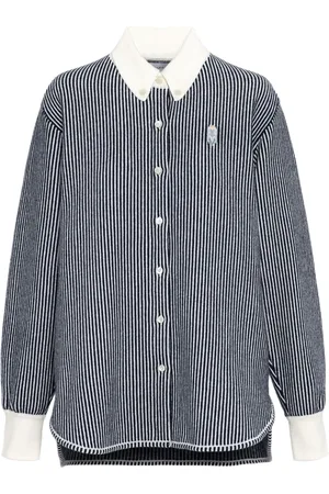 Barrie Camisa con rayas estampadas